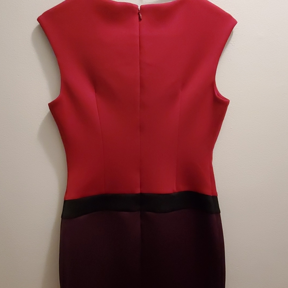 Calvin Klein color block sleeveless dress - Picture 3 of 5